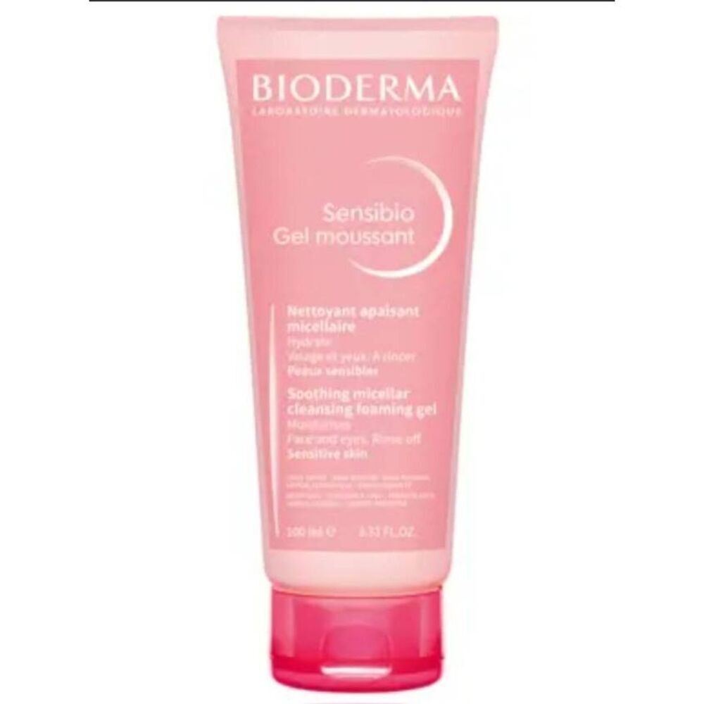 New~BIODERMA Gel Moussant Soothing Micellar Cleansing Foaming Gel~3.3 fl.oz.